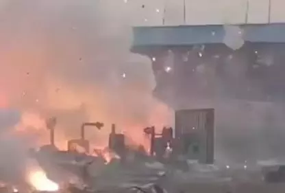 पटाखों का पार्सल फटा, एक की मौत, पांच घायल पटाखों का पार्सल फटा, एक की मौत, पांच घायल