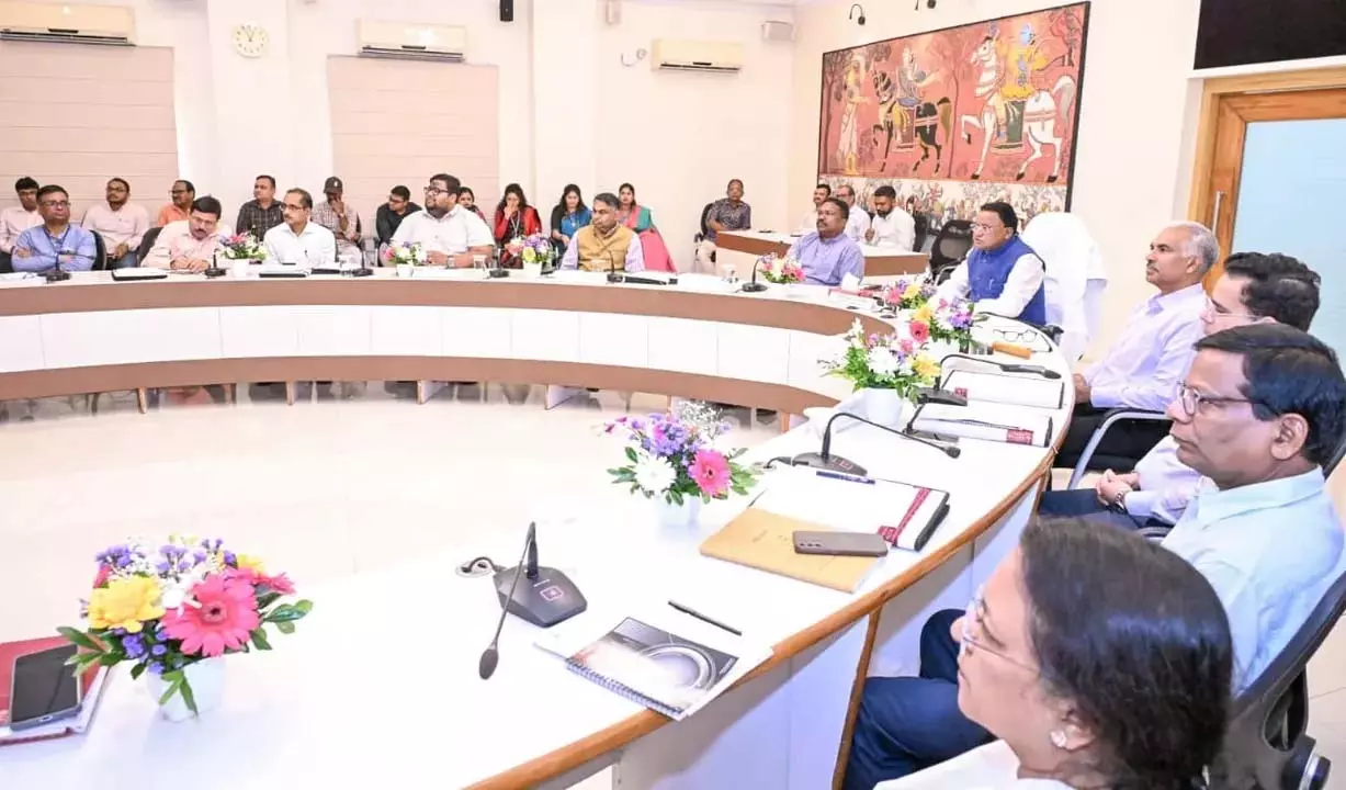 CM ने ग्रामीण शासन को मजबूत करने के लिए 471 ग्राम पंचायत कार्यालयों की नींव रखी CM ने ग्रामीण शासन को मजबूत करने के लिए 471 ग्राम पंचायत कार्यालयों की नींव रखी