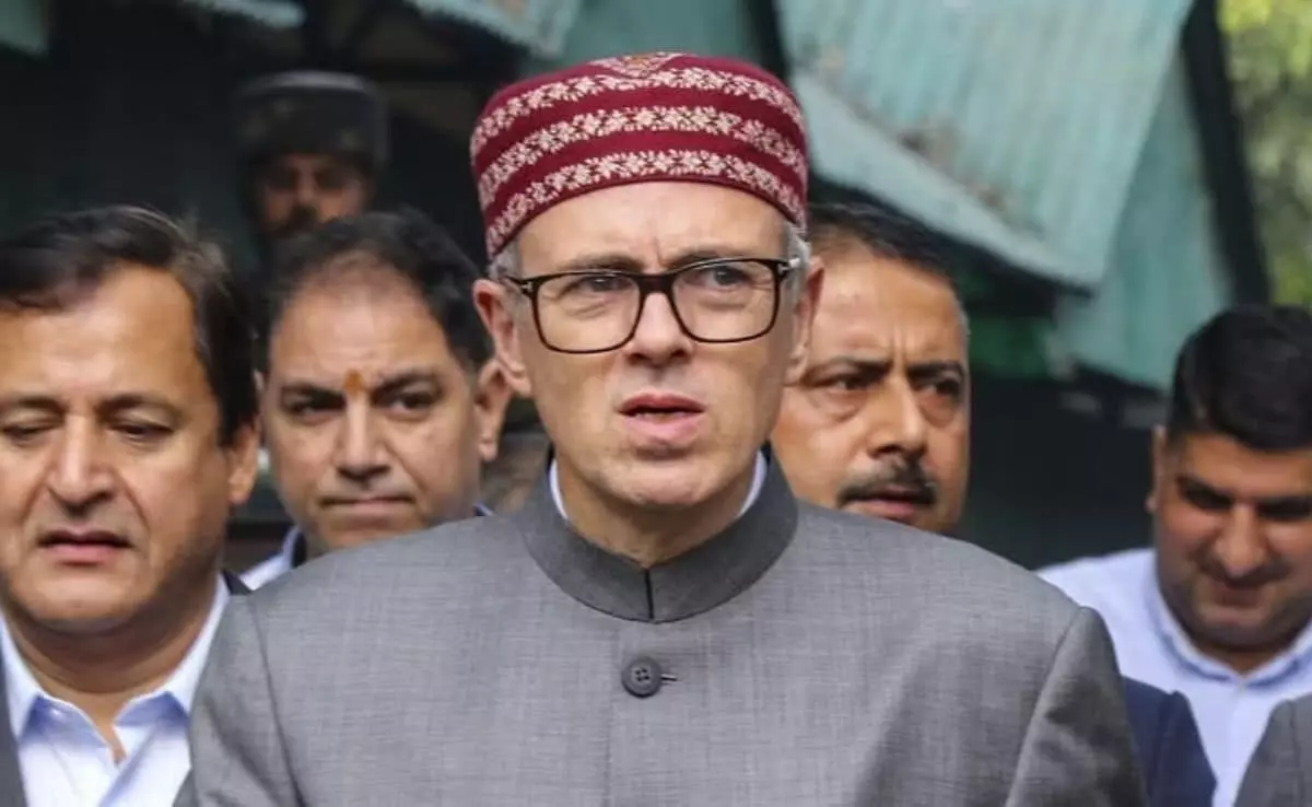 Srinagar: CM उमर ने दिवाली पर लोगों को दी हार्दिक बधाई Srinagar: CM उमर ने दिवाली पर लोगों को दी हार्दिक बधाई