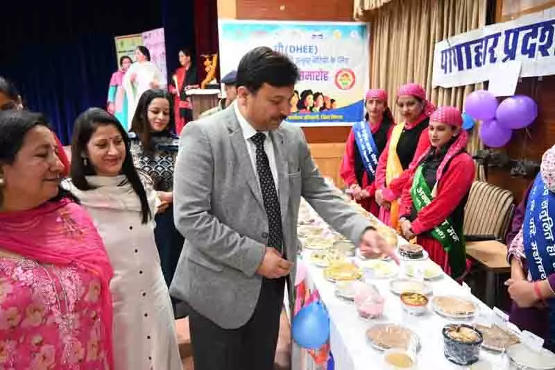 बच्चों के समग्र विकास के लिए उचित पोषण जरूरी: Shimla DC बच्चों के समग्र विकास के लिए उचित पोषण जरूरी: Shimla DC