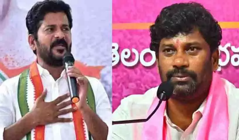BRS ने रेवंत रेड्डी पर भाजपा के साथ मिलीभगत का आरोप लगाया BRS ने रेवंत रेड्डी पर भाजपा के साथ मिलीभगत का आरोप लगाया