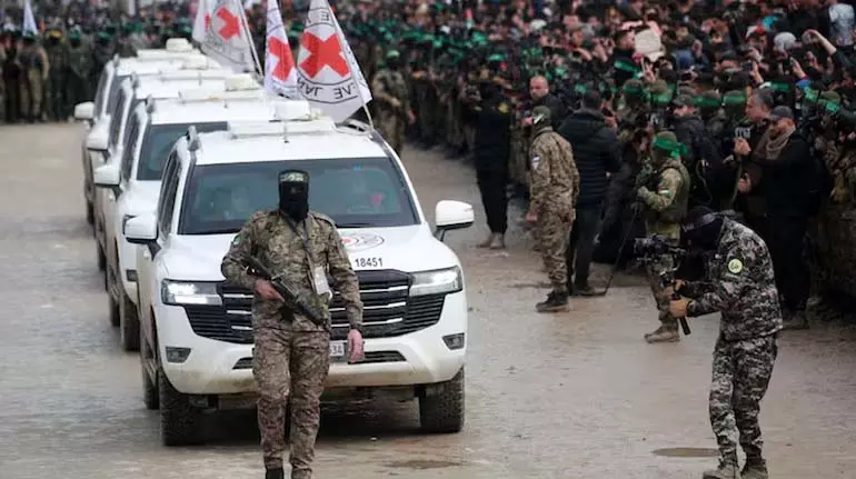 Hamas प्रतिनिधिमंडल कतर और मिस्र के अधिकारियों के साथ गाजा युद्धविराम पर चर्चा के लिए काहिरा में Hamas प्रतिनिधिमंडल कतर और मिस्र के अधिकारियों के साथ गाजा युद्धविराम पर चर्चा के लिए काहिरा में
