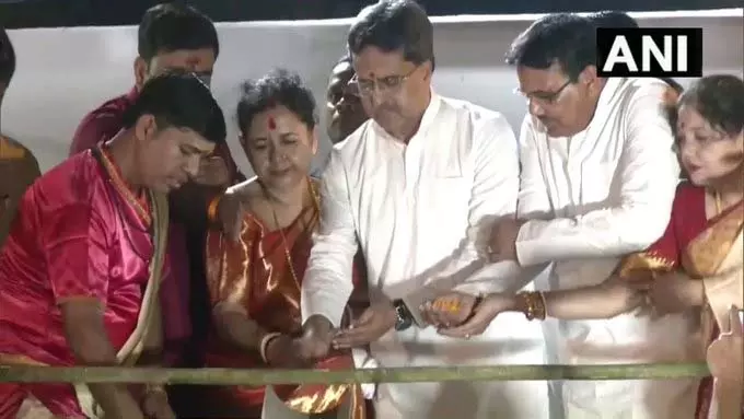 त्रिपुरा: मुख्यमंत्री माणिक साहा ने माताबारी में राज्य स्तरीय दिवाली समारोह मनाया त्रिपुरा: मुख्यमंत्री माणिक साहा ने माताबारी में राज्य स्तरीय दिवाली समारोह मनाया