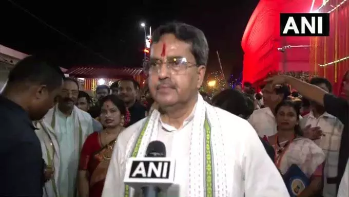 त्रिपुरा: मुख्यमंत्री माणिक साहा ने दिवाली पर माताबारी में मेला शुरू होने की जानकारी दी, कहा लाखों लोग आएंगे त्रिपुरा: मुख्यमंत्री माणिक साहा ने दिवाली पर माताबारी में मेला शुरू होने की जानकारी दी, कहा लाखों लोग आएंगे