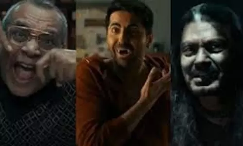 Thamma First Review: कैसी है थामा? फिल्म क्रिटिक ने 4 स्टार देते हुए बता दिया परफेक्ट Thamma First Review: कैसी है थामा? फिल्म क्रिटिक ने 4 स्टार देते हुए बता दिया परफेक्ट