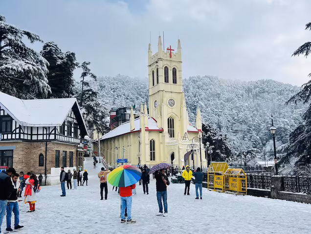 Shimla: 21 अक्टूबर से हिमाचल के ऊंचे इलाकों में बर्फबारी की चेतावनी Shimla: 21 अक्टूबर से हिमाचल के ऊंचे इलाकों में बर्फबारी की चेतावनी