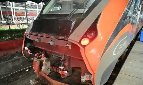 Maharashtra : मवेशी के कुचलने से सोलापुर-CSMT वंदे भारत में बड़ी देरी