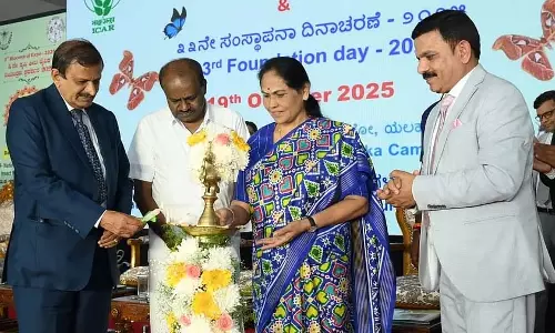Karnataka ; केंद्रीय मंत्री ने किसानों से धान और रागी के साथ दालें उगाने की अपील की