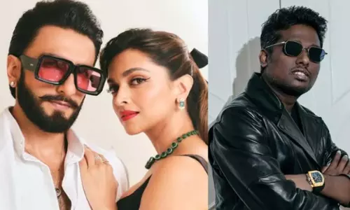 Ranveer Singh ने एटली के सेट पर दीपिका पादुकोण से मिलने की बात कही Ranveer Singh ने एटली के सेट पर दीपिका पादुकोण से मिलने की बात कही