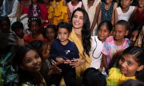 सामंथा रुथ प्रभु ने NGO के बच्चों के साथ दिवाली मनाई