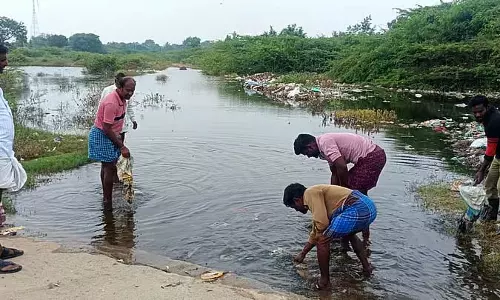 नाले में कचरा फेंकने के लिए कार्रवाई की गई: Pampapati Hiremath