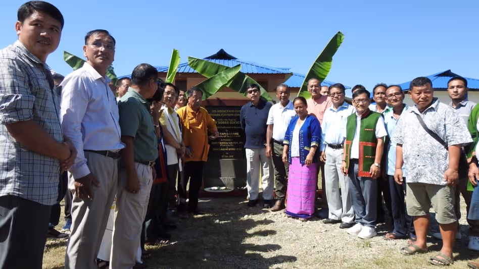 Arunachal : विधायक तापी दरंग ने गोबो में सोबर सोसाइटी नशा मुक्ति और पुनर्वास केंद्र का उद्घाटन