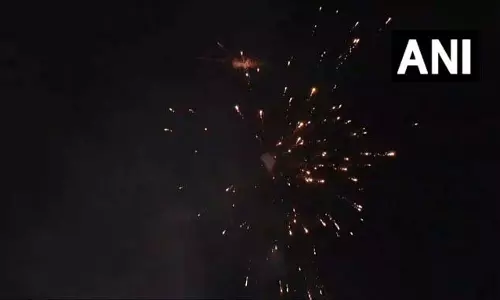 लखनऊ: दिवाली पर शहर में पटाखों की धमाकों के साथ जश्न