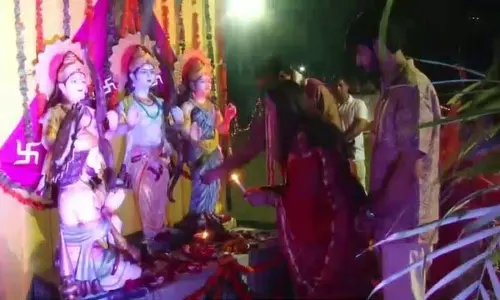 पंचकूला: मुख्यमंत्री नायब सिंह सैनी ने परिवार के साथ मनाई दिवाली