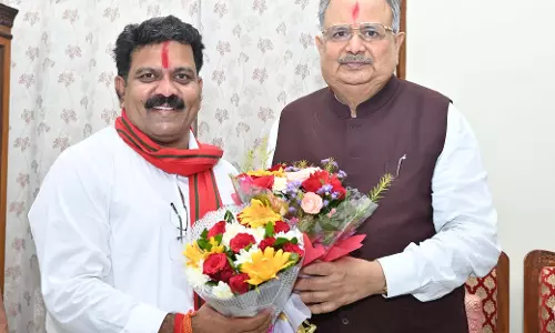 उपमुख्यमंत्री विजय शर्मा ने डॉ. रमन सिंह को दी दीपावली की शुभकामनाएं