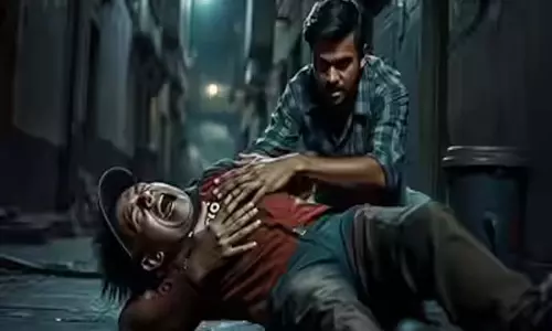 डिलीवरी बॉय पर स्टील चूड़ा से हमला, ग्राहक के गाली-धमकी से घायल