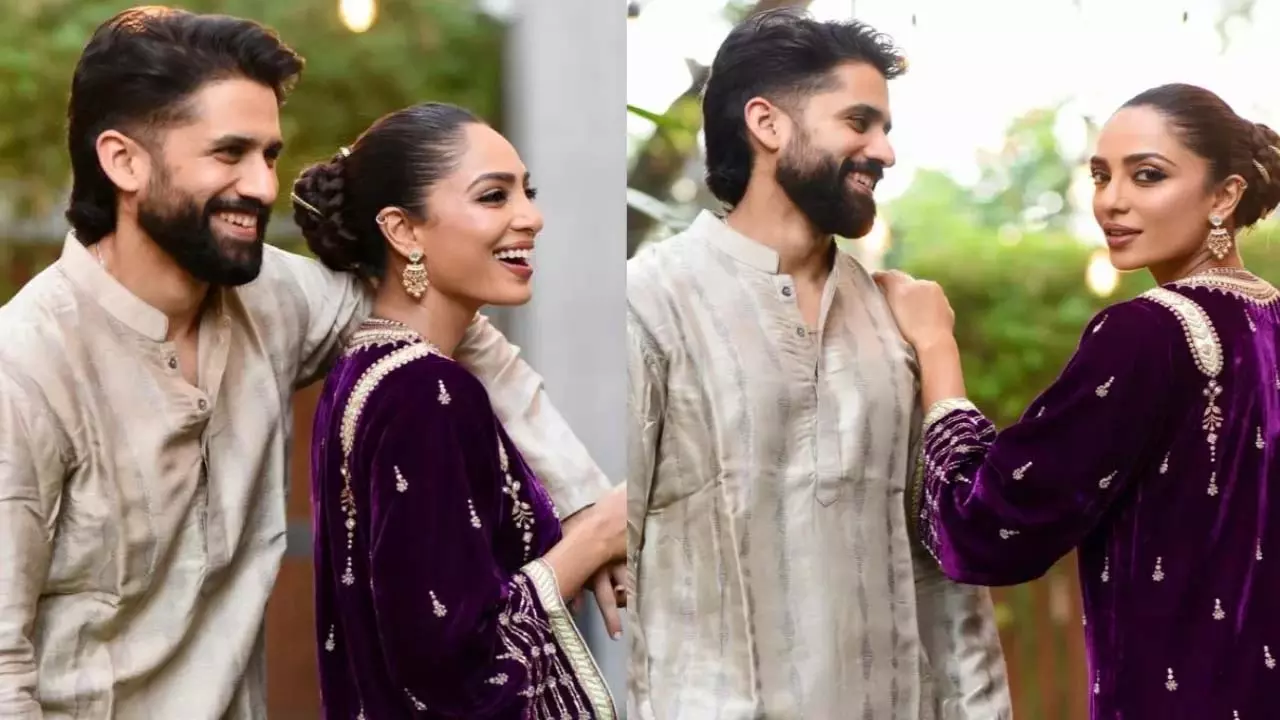 Naga Chaitanya और शोभिता धुलिपाला ने शादी के बाद मनाई पहली दिवाली Naga Chaitanya और शोभिता धुलिपाला ने शादी के बाद मनाई पहली दिवाली