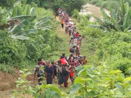 शरणार्थियों का बायोमेट्रिक सर्वेक्षण मिजोरम में तेजी से हो रहा शरणार्थियों का बायोमेट्रिक सर्वेक्षण मिजोरम में तेजी से हो रहा