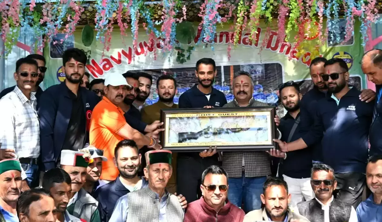 Shimla: खेलों और खिलाड़ियों के विकास पर प्रदेश सरकार का विशेष ध्यान: रोहित ठाकुर Shimla: खेलों और खिलाड़ियों के विकास पर प्रदेश सरकार का विशेष ध्यान: रोहित ठाकुर