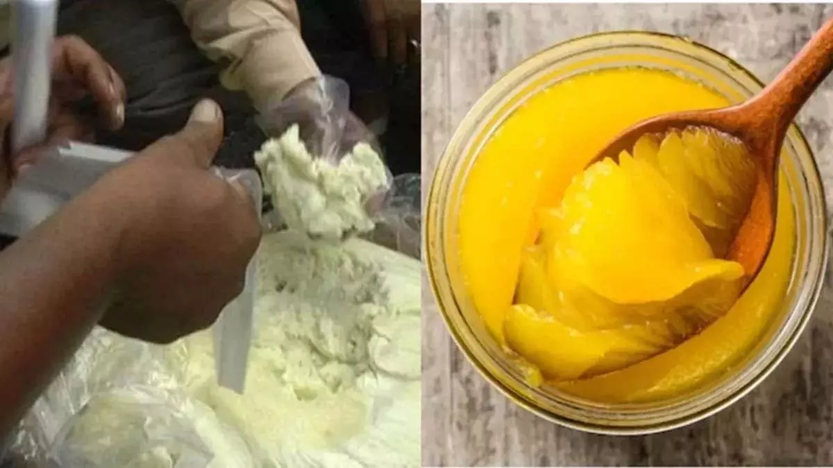 पुलिस ने नकली घी फैक्ट्री का भंडाफोड़ किया, सोशल मीडिया से लिया था आइडिया पुलिस ने नकली घी फैक्ट्री का भंडाफोड़ किया, सोशल मीडिया से लिया था आइडिया