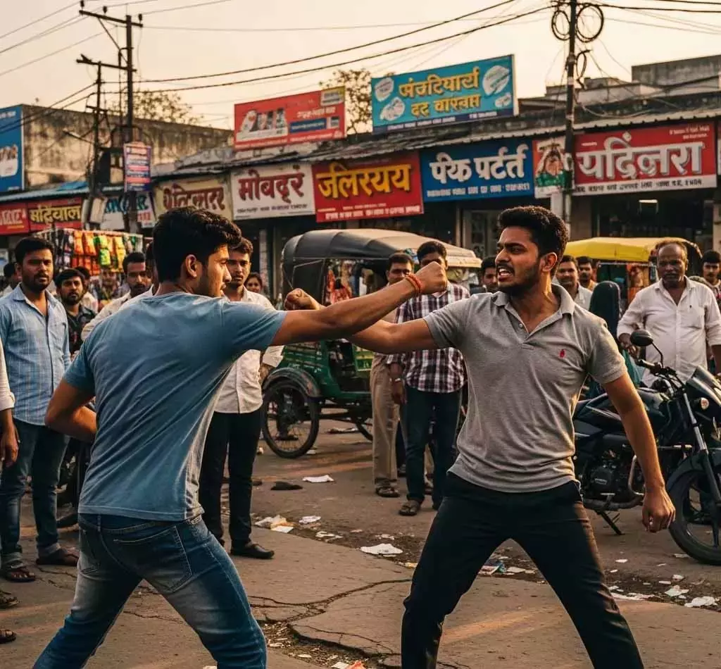 रायपुर में बजरंग बली मंदिर के पास शराब के लिए विवाद, युवक घायल रायपुर में बजरंग बली मंदिर के पास शराब के लिए विवाद, युवक घायल