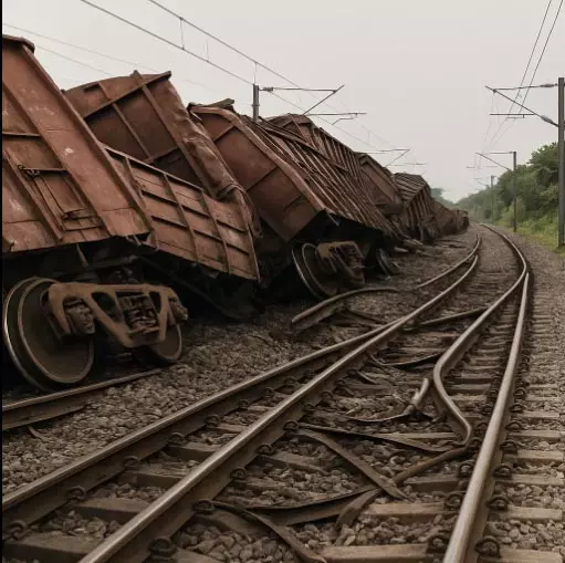 BIG BREAKING: मालगाड़ी के 12 डिब्बे पटरी से उतरे, यातायात प्रभावित BIG BREAKING: मालगाड़ी के 12 डिब्बे पटरी से उतरे, यातायात प्रभावित