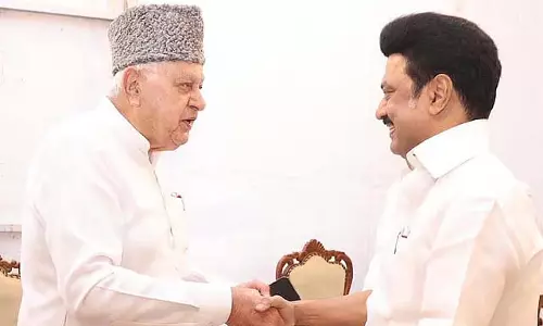 कश्मीर की आवाज़ :  मुख्यमंत्री स्टालिन ने फारूक अब्दुल्ला को बधाई दी