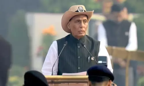 जो क्षेत्र नक्सलियों के आतंक से कांपते थे आज वहां सड़कें, अस्पताल, स्कूल और कॉलेज हैंः राजनाथ सिंह