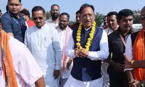 CM विष्णुदेव साय ने भुंइयापानी में किया गुरू दर्शन
