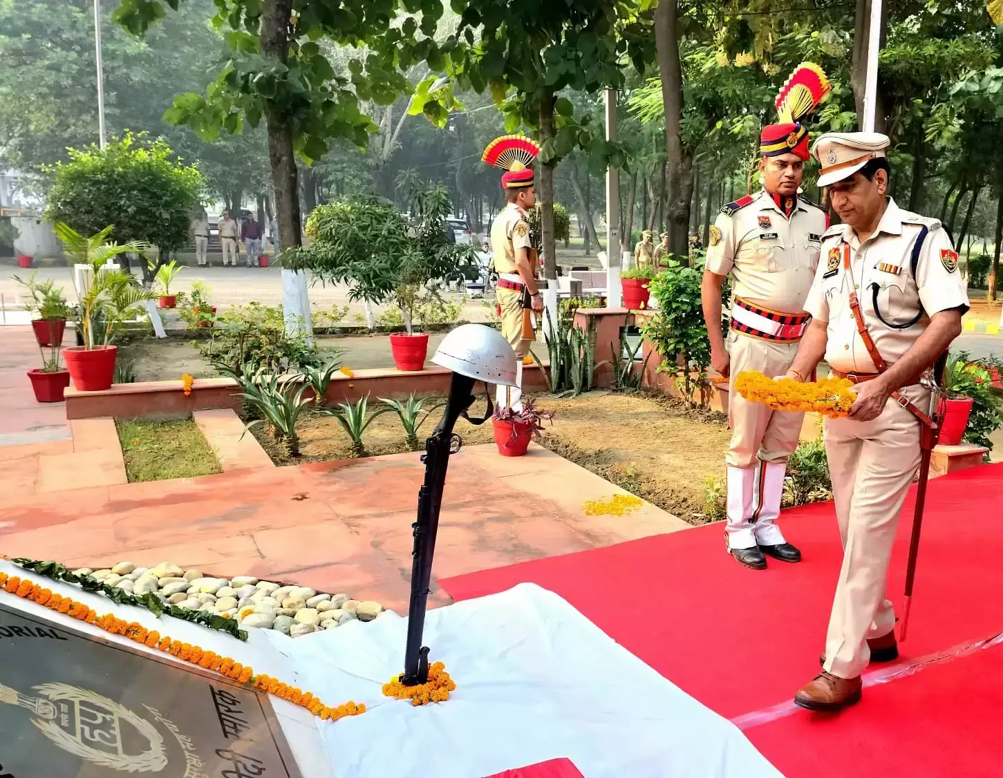Panipat: पुलिसकर्मियों की शहादत को पानीपत में शहीदी दिवस पर किया नमन