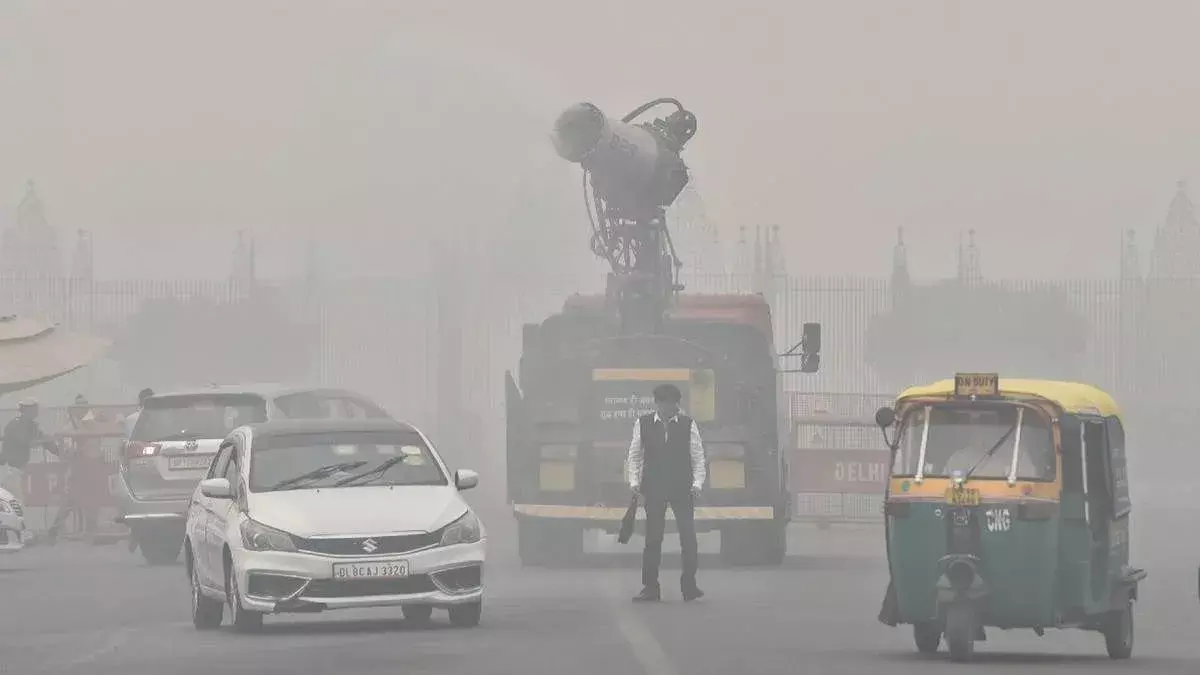Faridabad: त्योहार के बाद वायु प्रदूषण बढ़ा, AQI 400 पार