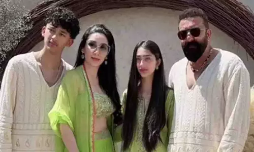 Sanjay Dutt ने जुड़वाँ बच्चों इकरा और शाहरान को जन्मदिन की बधाई दी