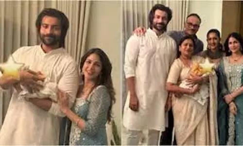 Varun Tej ने अपने बेटे वायुव तेज की पहली दीपावली की तस्वीरें साझा कीं Varun Tej ने अपने बेटे वायुव तेज की पहली दीपावली की तस्वीरें साझा कीं