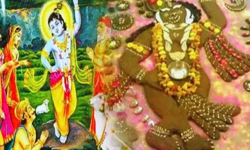 शुभ समय में पूजा से बरसेगी कृष्ण जी की कृपा-Govardhan Puja 2025 शुभ समय में पूजा से बरसेगी कृष्ण जी की कृपा-Govardhan Puja 2025