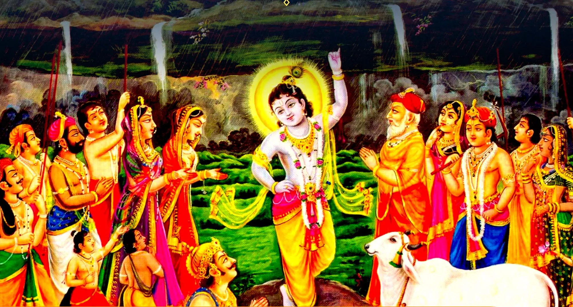 गोवर्धन पूजा आज, श्रीकृष्ण के गिरधारी स्वरूप की होगी पूजा गोवर्धन पूजा आज, श्रीकृष्ण के गिरधारी स्वरूप की होगी पूजा