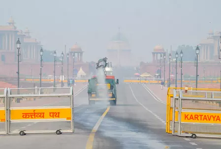 दिल्ली: वायु गुणवत्ता बेहद खराब स्तर पर पहुंची दिल्ली: वायु गुणवत्ता बेहद खराब स्तर पर पहुंची