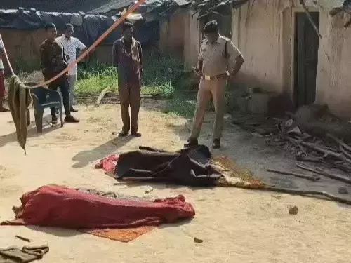 पति-पत्नी की हत्या से दिवाली पर गांव में छाया मातम, रायगढ़ में जघन्य वारदात पति-पत्नी की हत्या से दिवाली पर गांव में छाया मातम, रायगढ़ में जघन्य वारदात