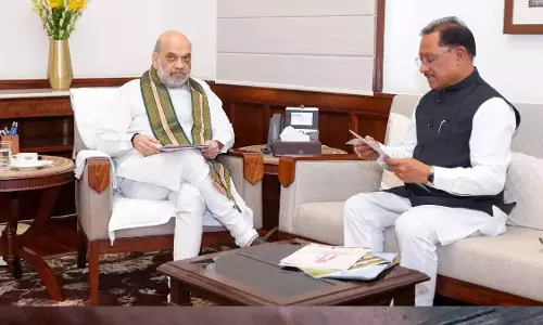 CM विष्णुदेव साय ने केंद्रीय गृहमंत्री अमित शाह को जन्मदिन की बधाई दी CM विष्णुदेव साय ने केंद्रीय गृहमंत्री अमित शाह को जन्मदिन की बधाई दी