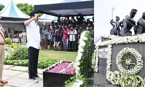 Guards Day: मुख्यमंत्री ने स्मारक पर श्रद्धांजलि दी, 175 लोगों को नियुक्त किया Guards Day: मुख्यमंत्री ने स्मारक पर श्रद्धांजलि दी, 175 लोगों को नियुक्त किया