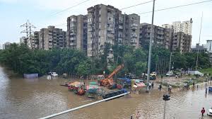 Gurugram’s छठ पर्व से एक दिन पहले ही घाटों पर पानी भरा, गंदगी