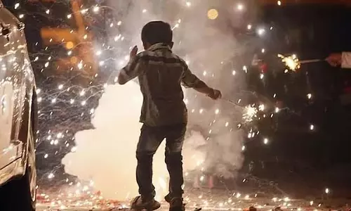 Diwali : पिछले साल की तुलना में इस साल शहर में एयर और नॉइज़ पॉल्यूशन का लेवल कम