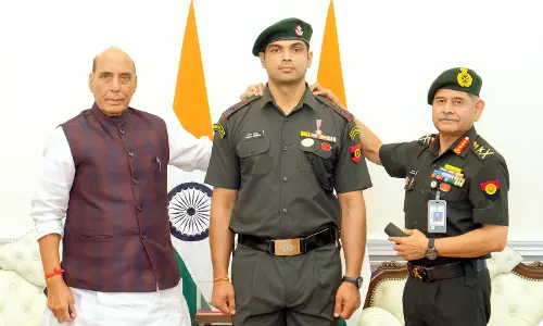 लेफ्टिनेंट कर्नल की रैंक से सम्मानित हुए नीरज चोपड़ा