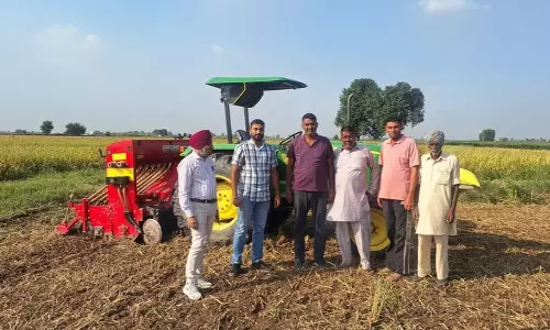 Haryana : किसान धान के अवशेषों के प्रबंधन के लिए इन-सीटू प्रबंधन को प्राथमिकता देते हैं Haryana : किसान धान के अवशेषों के प्रबंधन के लिए इन-सीटू प्रबंधन को प्राथमिकता देते हैं