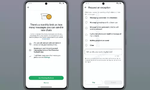 WhatsApp ला रहा  New Chat Message Limit फीचर