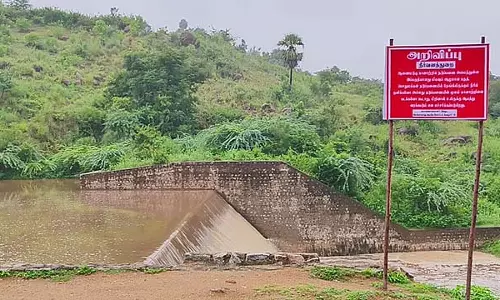 अमपुर में हर सुबह भारी बारिश: बांध ओवरफ्लो हो रहा है अमपुर में हर सुबह भारी बारिश: बांध ओवरफ्लो हो रहा है