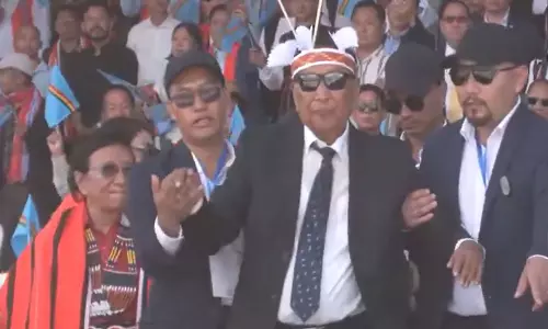NSCN नेता थुइंगालेंग मुइवा 50 साल बाद अपने गृहनगर उखरुल लौट आए