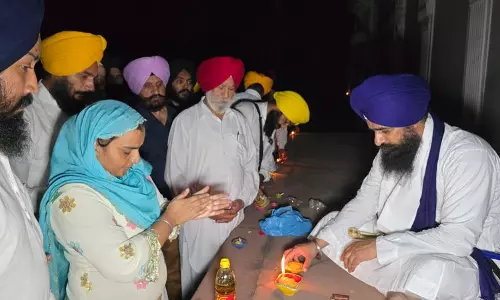 ज्ञानी गर्गज ने समर पैलेस में दीये जलाए, महाराजा रणजीत सिंह को श्रद्धांजलि दी