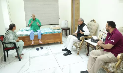 अशोक गहलोत ने RJD से मुलाकात के बाद भाजपा की एकजुटता की बात कही