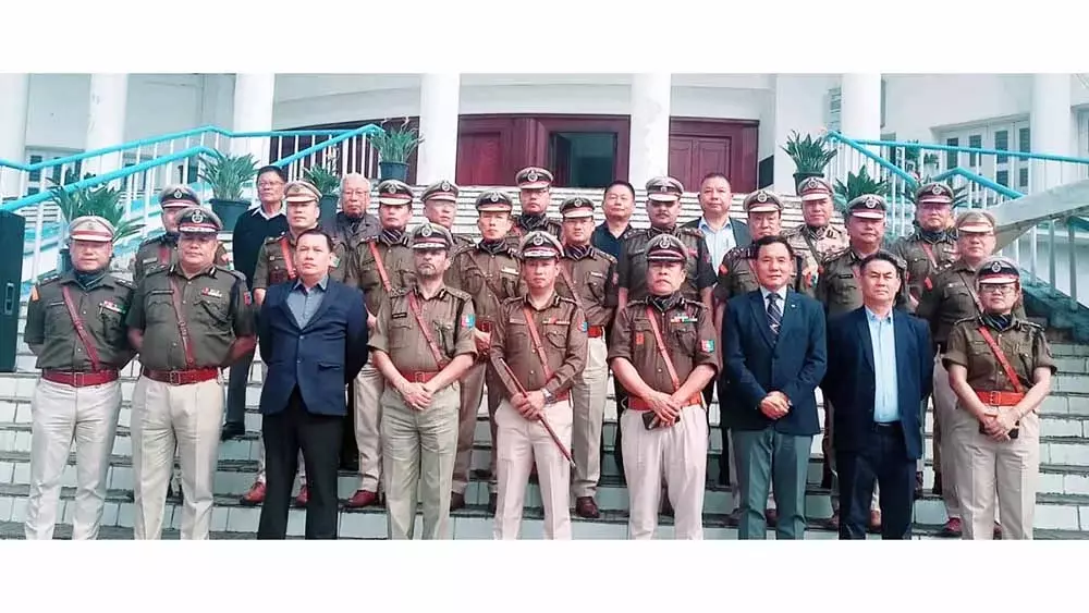 Nagaland पुलिस ने पुलिस स्मृति दिवस मनाया