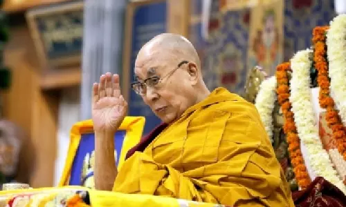 Dalai Lama ने जापान की पहली महिला प्रधानमंत्री साने ताकाइची को बधाई दी Dalai Lama ने जापान की पहली महिला प्रधानमंत्री साने ताकाइची को बधाई दी